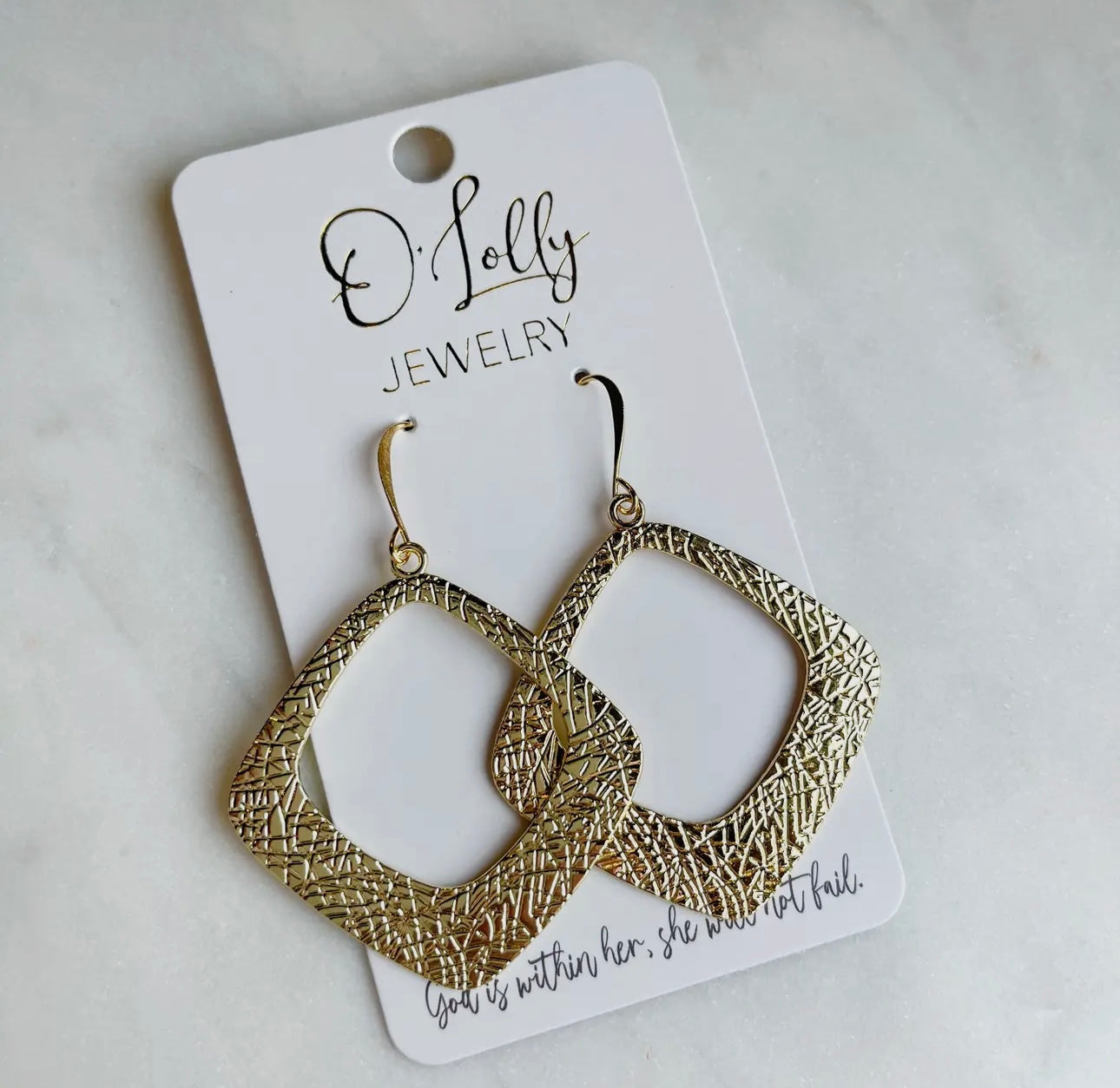 LOLLY TEXTURED EARRINGS