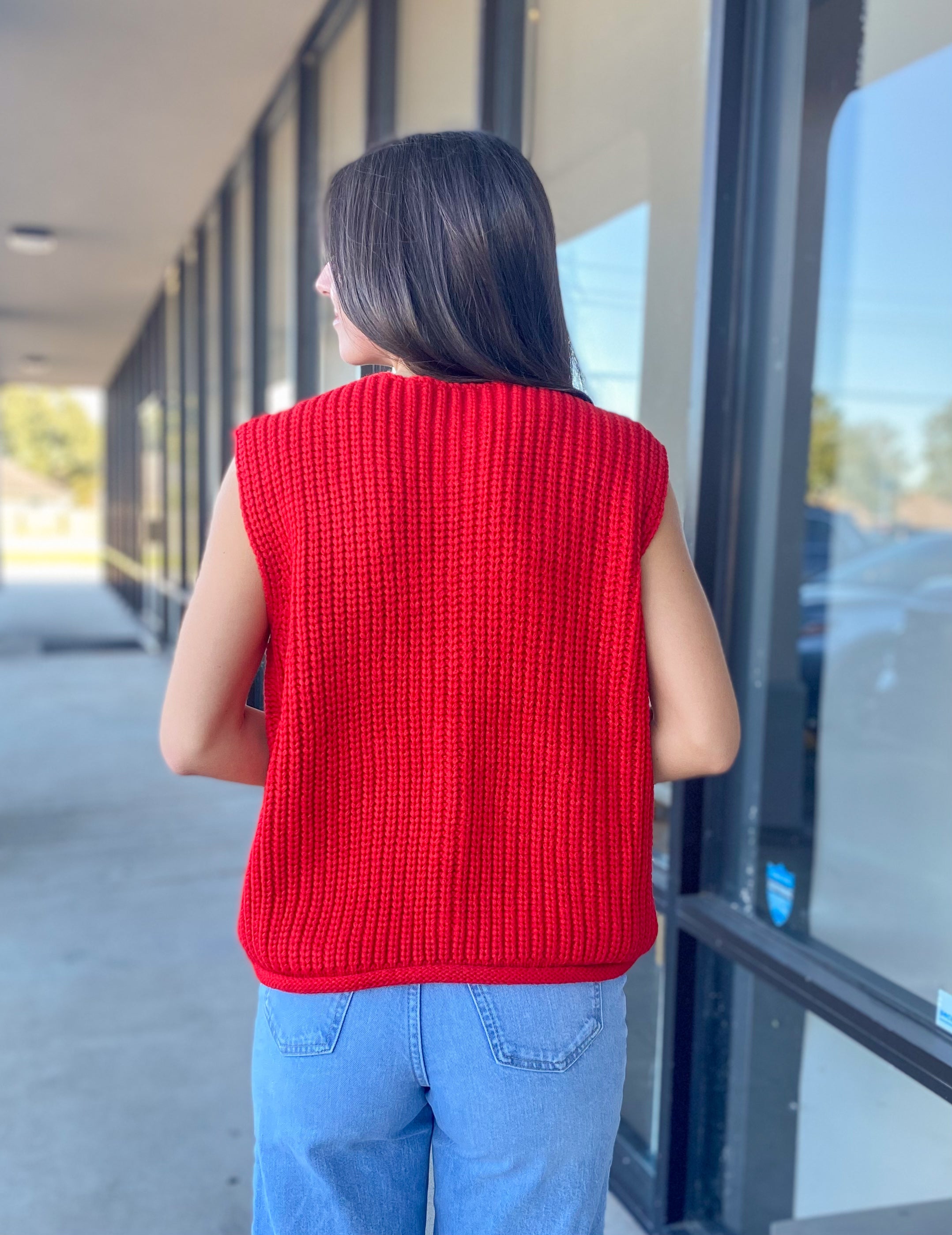 SWEATER VEST TOP